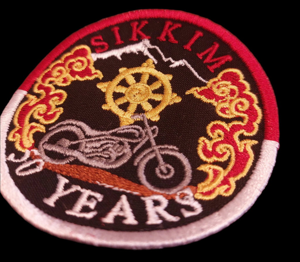 Sikkim - 50 Years Commemorative Patch