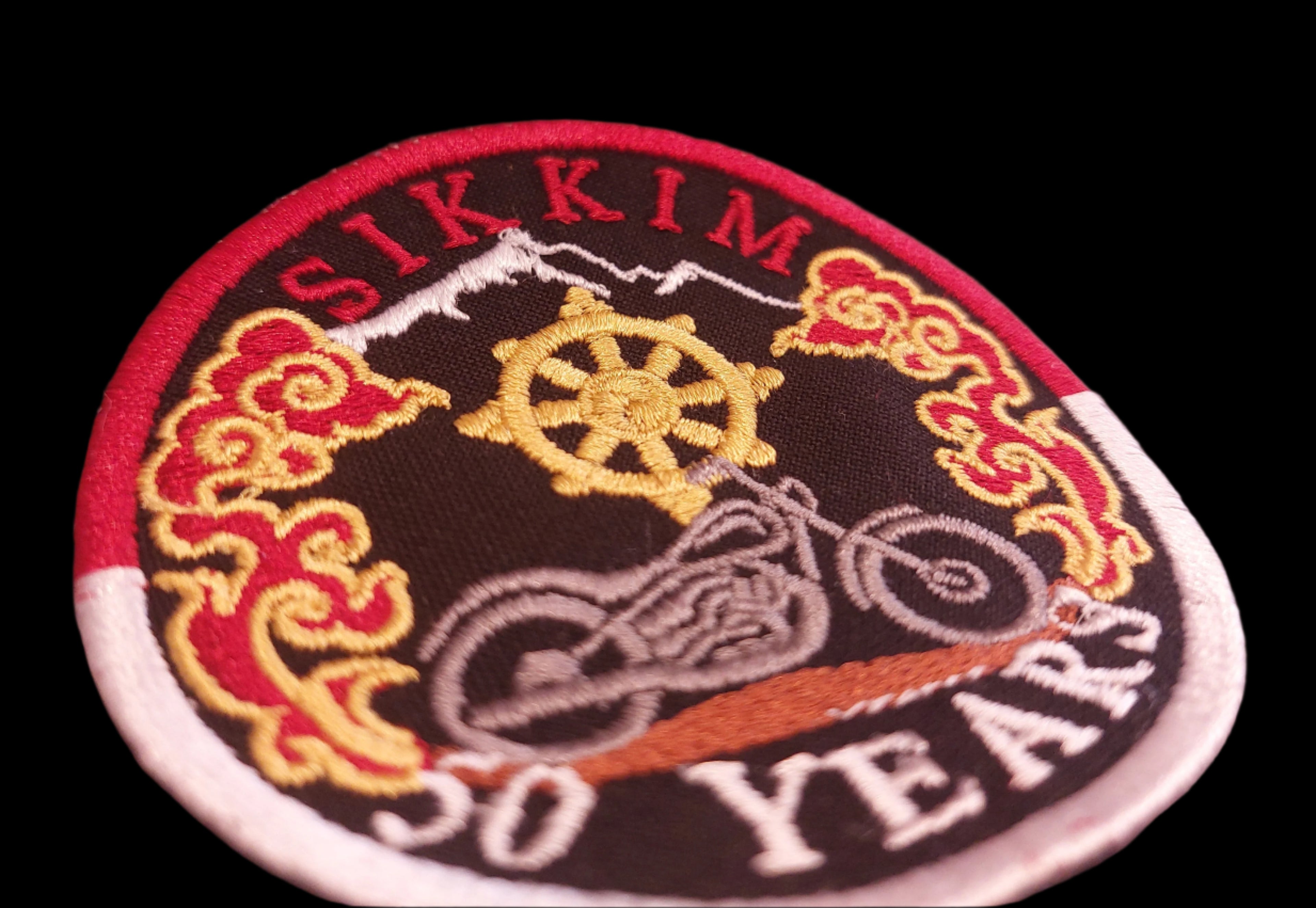 Sikkim - 50 Years Commemorative Patch