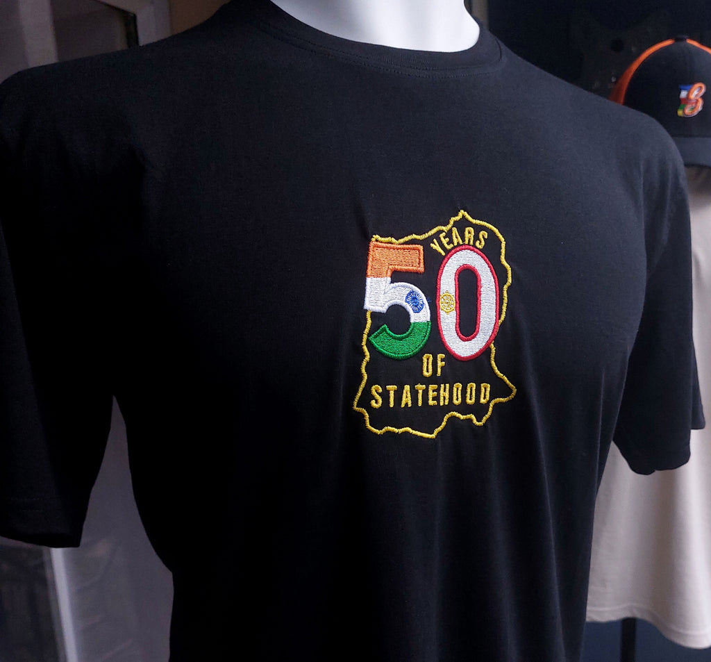 50 Years of Statehood Sikkim  - T shirt