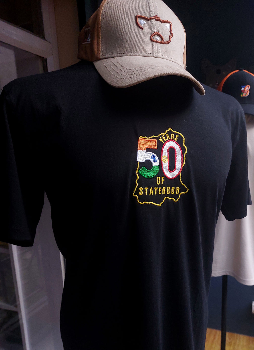 50 Years of Statehood Sikkim  - T shirt