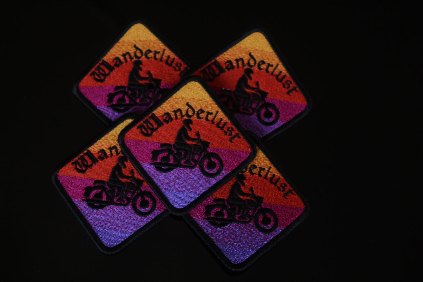 Wanderlust Biker Patch