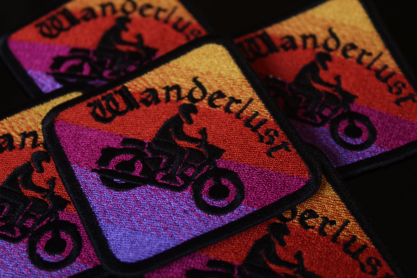 Wanderlust Biker Patch